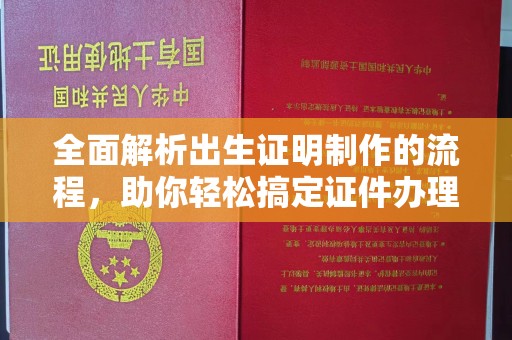 叶县全面解析出生证明制作的流程，助你轻松搞定证件办理